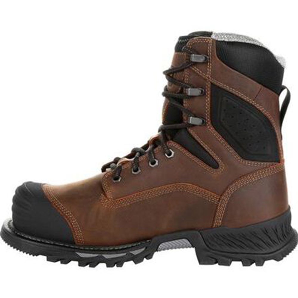 Georgia Boot Rumbler 8 Inch Waterproof Work Boots with Composite Toe from Columbia Safety